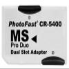 DAGIJIRD Micro SD TF to MS Memory Stick PRO Duo Dual Slot Adapter for PSP view 4