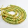 Spring Telescopic Spiral Cable Spring Telescopic Spiral Cable 1PC Spring Spiral Cable Yellow-Green Ground Wire Single Core 20/18/17/15/13/11/9/7AWG Shrinkable Cable Copper Wire Telescopic Wire1/2/3/4/ view 4