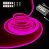 TiTiToo Pink 5M 12V Neon LED Strip LightsDC 600 SMD2835 LEDs Waterproof for Home Decoration view 1