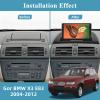 [2+64G] NHOPEEW Car Radio for BMW X3 E83 2004-2012 with Wireless Carplay and Android Auto - 9 Inch Touchscreen Android Car Stereo - GPS Navi/WiFi/SWC/Multiple UI/Bluetooth + AHD Backup Camera view 2