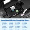 Labelife TZe-FA231 Replace for Brother Iron-On Fabric Label Tape TZ 12mm 0.47" White TZeFA231 Compatible with Brother Ptouch PTD400 PTD210 PT-1280 Label Maker, 4-Pack view 2