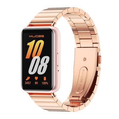 MIJOBS Strap Compatible with Samsung Galaxy Fit 3 SM-R390 Bands for Women Men, Sport Straps Replacement Wristband Accessories for Samsung Galaxy Fit3