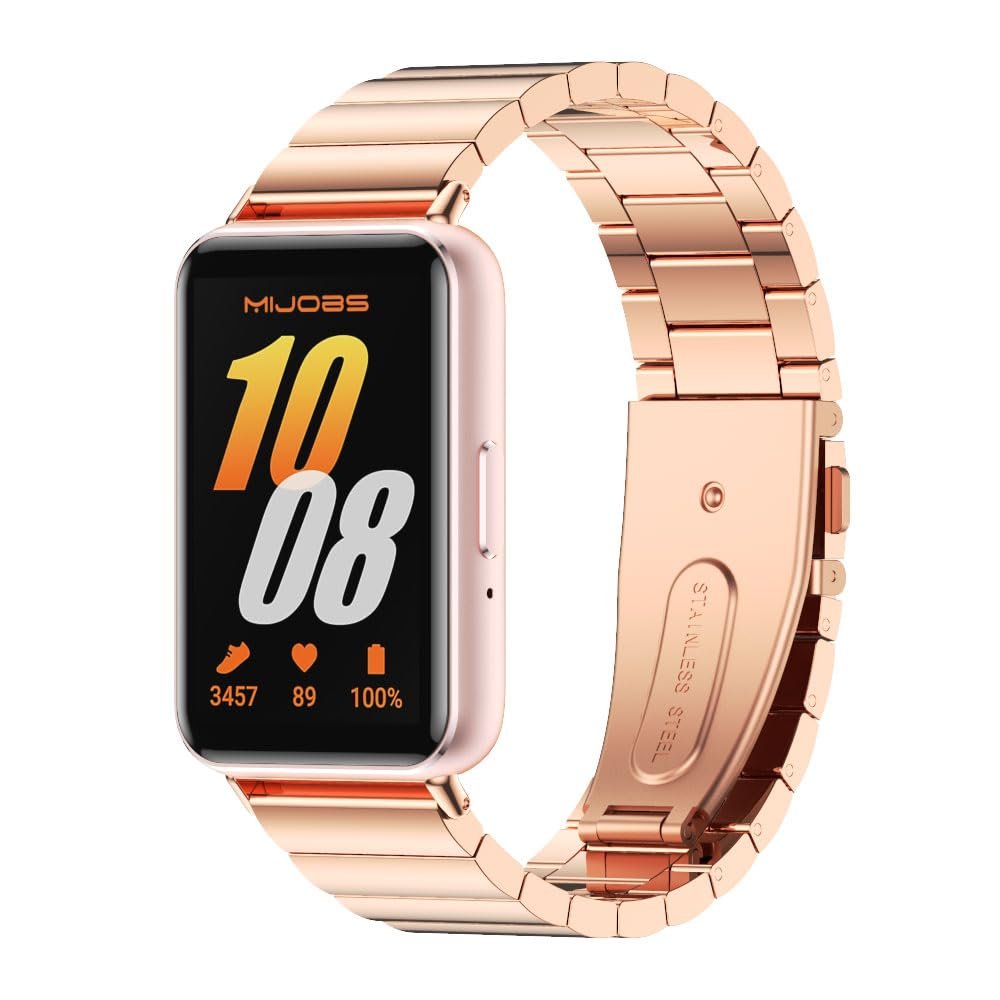 MIJOBS Strap Compatible with Samsung Galaxy Fit 3 SM-R390 Bands for Women Men, Sport Straps Replacement Wristband Accessories for Samsung Galaxy Fit3