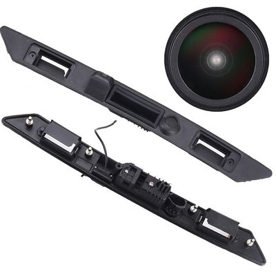 1280 * 720 Pixels HD Car Rear View Trunk Handle Camera Parking Reverse Back up Camera Replacement for Audi A3 A4 S5 S6 Q7 RS3 S3 RS4 S4 RS6 S6 A6 A6L C6 Plus RS Variants Kombi Night Vision Waterproof