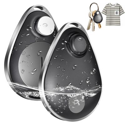 Utag GPS Tracker for Kids,2pcs Key Finder Works with Apple Find My (iOS only),Privacy Protection, Lost Mode, Waterproof,Bluetooth Tracker for Children, Seniors, Pets, Backpack (Black)