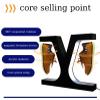 FXNFXLA Levitating Shoe Display Stand,Led X-Shaped Magnetic Floating Shoe Rack, 360 Rotating Suspended Sports Shoe Rack, Rotating Creative Display Rack,for Advertising Shoe Store Window Display view 3