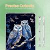 BFDHGQZC Owls on Branch Clear Case for Kindle Fire HD 10 & Fire HD10 Plus Tablet (11th Generation, 2021 Release) 10.1" Tablet Lightweight Transparent TPU Shockproof Protective Cover view 2