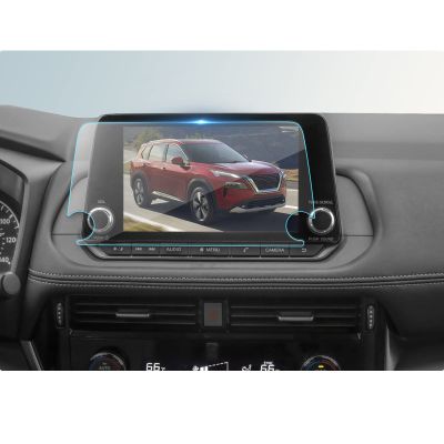 BIBIBO 2024 2025 Rogue Screen Protector for 2021-2024 2025 Nissan Rogue (S/SV/SL) 8" Display Touchscreen Nissan Rogue 2023 2024 2025 Tempered Glass Anti-Glare Scratch Ultra-Clear Nissan Rogue Accessories 2024 2025