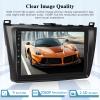 [2+64G] Android 13 Car Radio for Mazda 6 2007-2012 with Wireless Carplay and Android Auto - 9 Inch Touch Screen Car Stereo - Multiple UI Themes/GPS/WiFi/SWC + AHD Backup Camera view 3