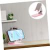 NAMOARLY Adjustable Folding Cell Phone Holder Non- Silicone Pad for Desk Multi-Angle Support for Tablets and Smartphones Compact and Portable Design Cherry Blossom view 2