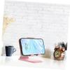 NAMOARLY Adjustable Folding Cell Phone Holder Non- Silicone Pad for Desk Multi-Angle Support for Tablets and Smartphones Compact and Portable Design Cherry Blossom view 4