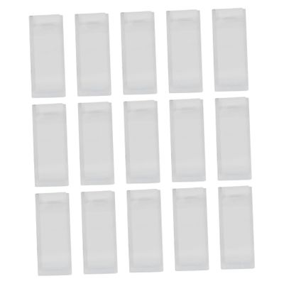 Homoyoyo 50pcs Self-Adhesive Cable Management Clips Wiring Buckle Clips for Led Strip Lights Easy Installation for Home Office Neat Organization of Wires and Cables