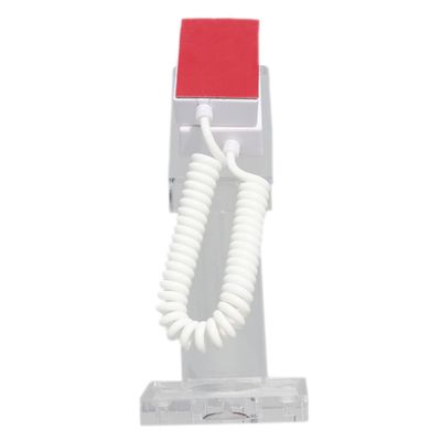 NAMOARLY Mobile Phone Theft Bracket Holder Organizer Display Stand Security Chain Acrylic Material Easy Installation