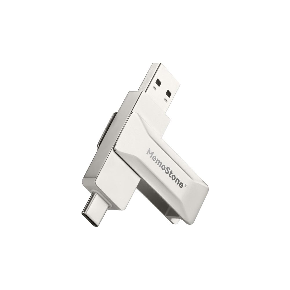 KingSpec MemoStone 512GB External SSD USB-C 540MB/s, High Speed Portable USB Flash Drive with 3D NAND Flash, Compatible with Smartphone/Laptop/Tablet