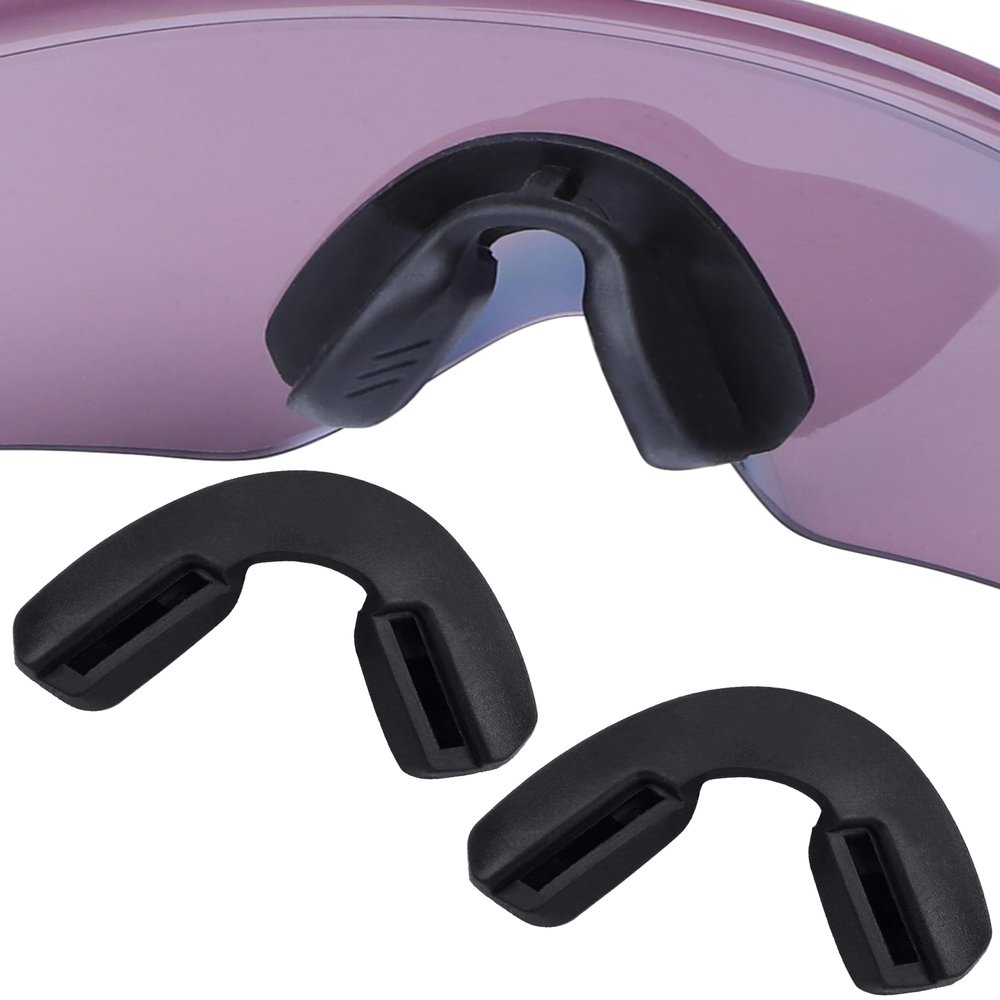 Betterun Black Replacement Nose Pads Piece for Oakley Kato OO9455 OO9455M/Encoder OO9471 OO9472F/Subzero OO9098 Sunglass