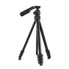 Andoer Camera Tripod 141cm/55.5in Portable Photography Tripod Stand Aluminum Alloy 360 Rotatable 3kg/6.6lb Load Capacity with Handle Built-in Phone Clip for DSLR Cameras Camcorders Smartphones view 1