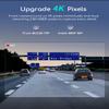 COOAU D20 + Dual D20S Dash Cam - COOAU Dual 2.5K+1080P Dash Cam with GPS and WiFi, Super IR Night Vision, Parking Monitor, Loop Recording, 4K Front Camera, Infrared Interior Camer view 3