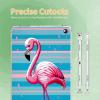 BFDHGQZC Pink Flamingo Clear Case for Kindle Fire HD 10 & Fire HD10 Plus Tablet (11th Generation, 2021 Release) 10.1" Tablet Lightweight Transparent TPU Shockproof Protective Cover view 2