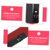 NAMOARLY 2pcs Ultrathin Stainless Steel Cell Phone Bracket Practical Phone Back Stand for Viewing at Home Office School view 3