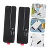 NAMOARLY 2pcs Ultrathin Stainless Steel Cell Phone Bracket Practical Phone Back Stand for Viewing at Home Office School view 4