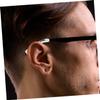 FRCOLOR Non-skid Glasses Leg Covers 10 Pairs Silicone Eyeglass Ear Grips for Stability view 4