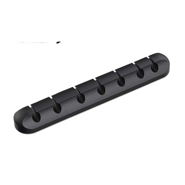 Cable Clips Clips De Soporte para Cables, Organizador De Cables, Clips De Gestin De Enrollador De Cable USB De Silicona, Autoadhesivos para Ratn, Teclado Y Auriculares Adhesive Cable (Size : 7 Clip