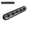 Cable Clips Clips De Soporte para Cables, Organizador De Cables, Clips De Gestin De Enrollador De Cable USB De Silicona, Autoadhesivos para Ratn, Teclado Y Auriculares Adhesive Cable (Size : 7 Clip view 2