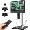 Andonstar Plus Microscope Extension Base and Soldering Tool Kit + Andonstar AD249S-M 10.1 Inch 3 Lens HDMI Digital Microscope view 2