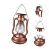 GANAZONO Solar Camping Light Retro Lantern Handheld Outdoor Lanterns Yard Lamp Decorative Lamp view 3