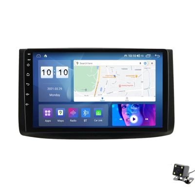 ADMLZQQ Double Din Car Stereo Multimedia with Bluetooth and 9" Touchscreen Android 12 for Chevrolet Malibu 2012-2015,with GPS/Car-Play Android/SWC/Backup Camera/Mirror Link/4G WiFi,M400s