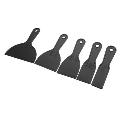 KOMBIUDA 5pcs Car Vinyl Wrap Scraper Tools Professional Wallpaper Scraper for Paint and Adhesive Removal Ergonomic Design Multiple for Automotive Film and Wall Repair