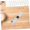 Angoily 2m Tie Cord Organizer Cable Management under Desk Electronics Organizer Cord Wrap for Home Office Computer Mouse Keyboard Phone Charger Random Color view 3