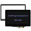 10 PCS ARUISIFX 11.6" Screen Replacement HD Compatible with Lenovo 82W20003US Touch Screen Digitizer Assembly Bezel view 1