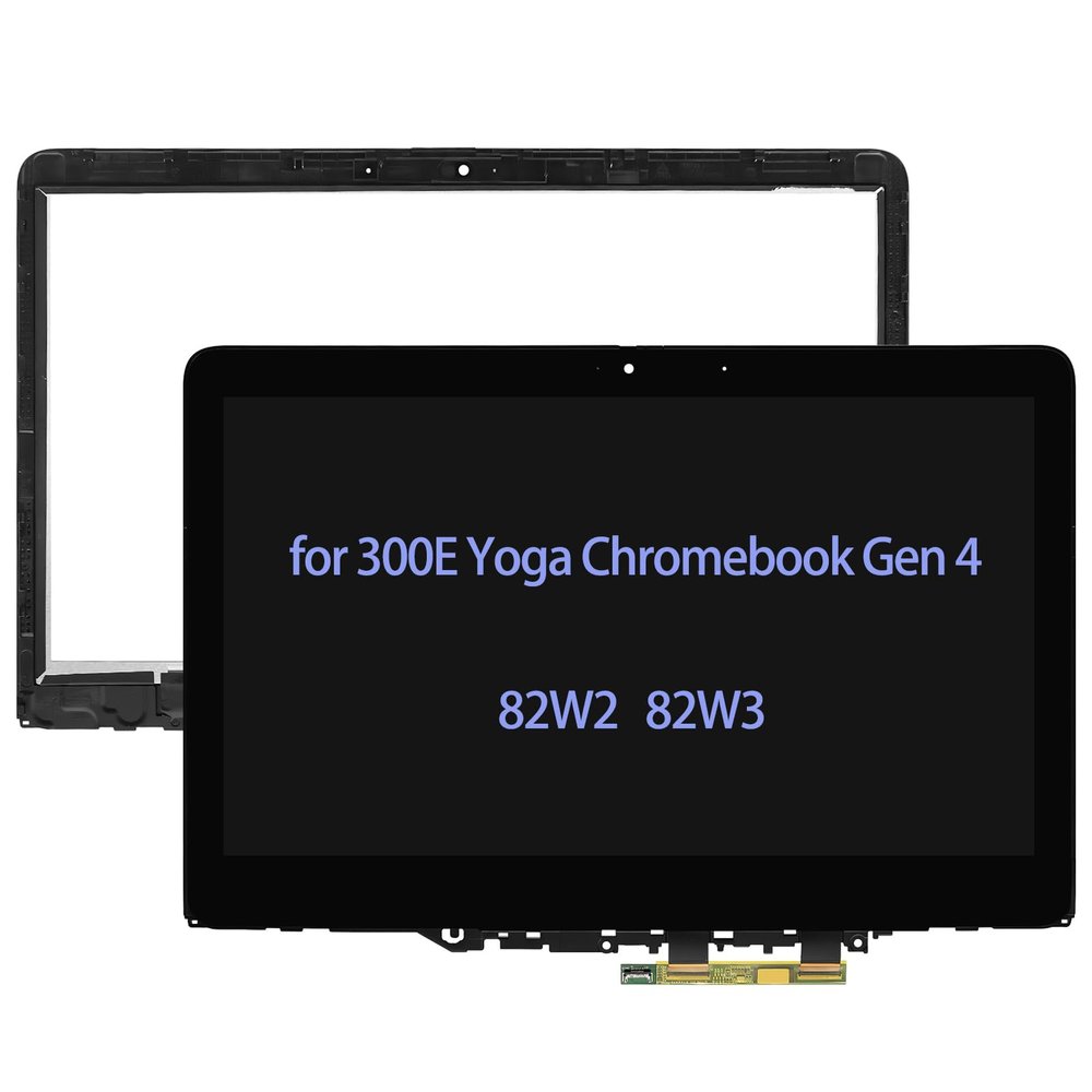 10 PCS ARUISIFX 11.6" Screen Replacement Compatible with Lenovo 82W20003US LCD Display HD Touch Screen + Digitizer Assembly Bezel