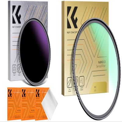 72mm ND1000000 & MCUV Lens Filters Kit for Camera Lens, 20 Stops Ultra Dark ND Lens Filter MCUV Lens Protection Filter