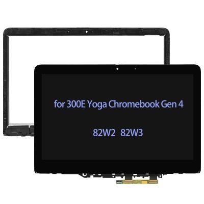 10 PCS ARUISIFX 11.6" Screen Replacement HD Compatible with Lenovo 82W2 Touch Screen Digitizer Assembly Bezel