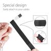 Homoyoyo 20pcs Cable Straps Reusable Hook and Fastening Ties Cord Management for Home Office and Electronics Random Colors Included view 2