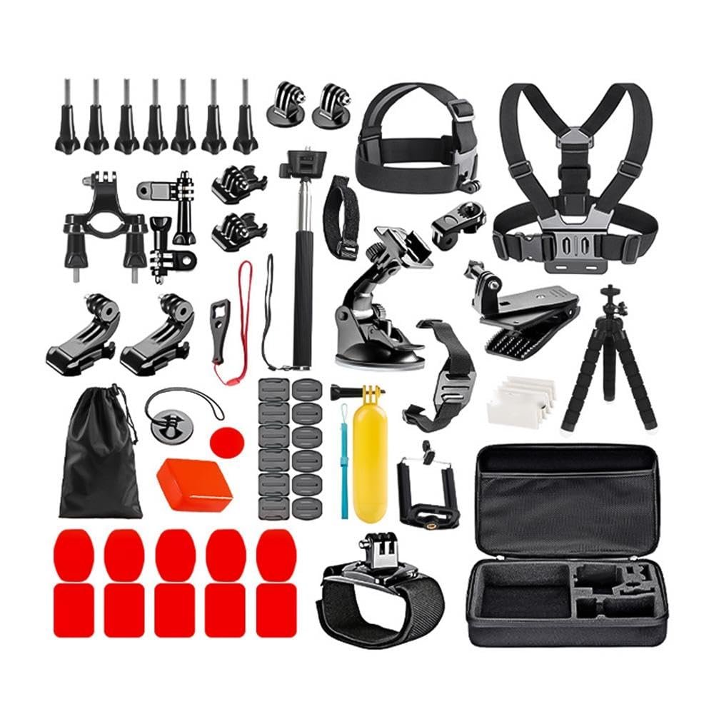 Andoer 84-in-1 Action Camera Accessories Kit Sports Camera Accessories Set with Carrying Case Replacement for GoPro Hero 12/11/10/9 and More