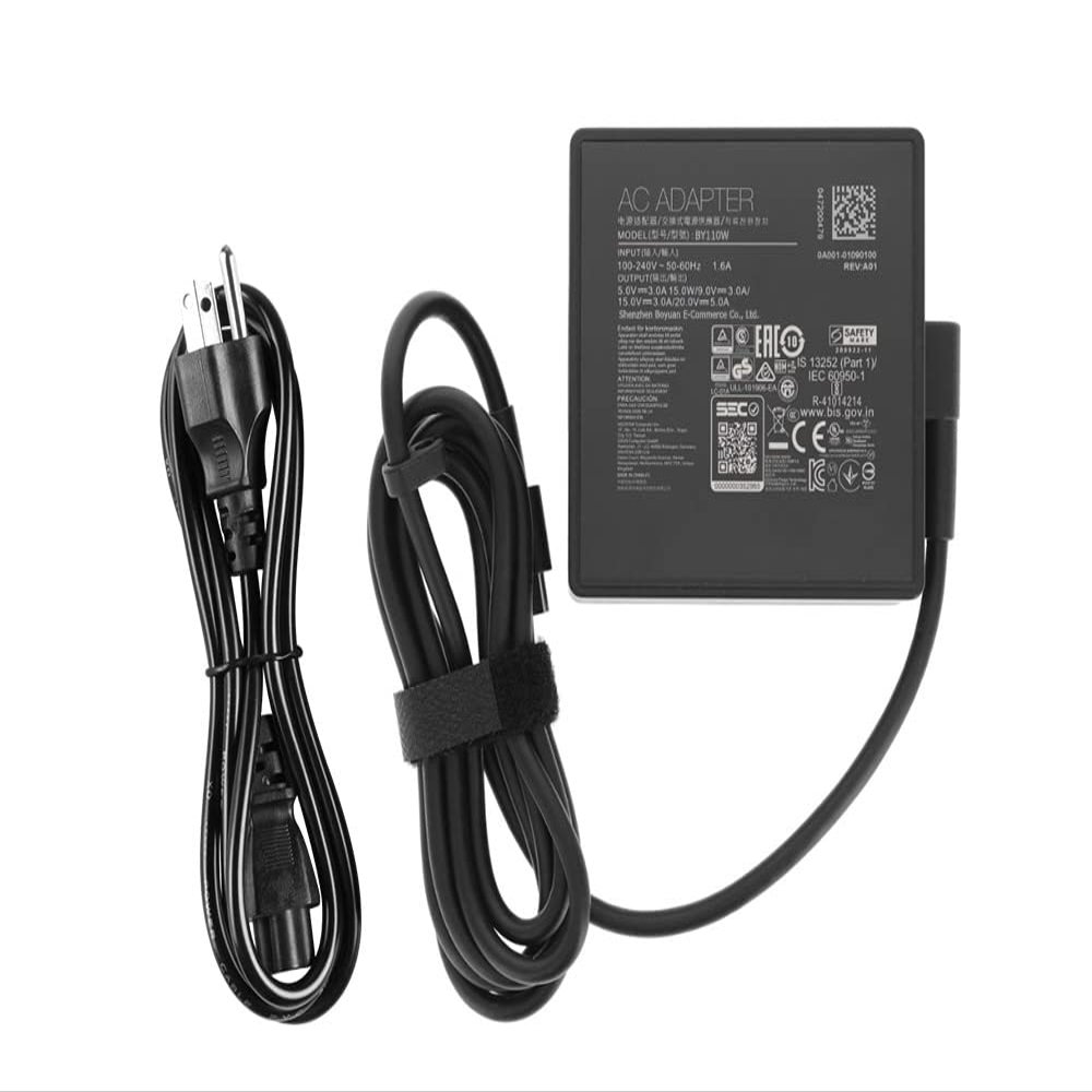 100W USB C Charger for Asus ROG Zephyrus G14 GA403 GA403UI GA403UU GA403UV G16 GU605 GU605MI GU605MU GU605MV GU605MY GU605MZ GA403UI-QS100X GA403UU-QS094X GU605MI-QP195X