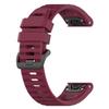 Nacorulu Compatible With Garmin Fenix 5/Fenix 6/Fenix 7 Band, 22mm Silicone Bands for Fenix 5 Plus/Fenix 6 Pro/Fenix 7 Pro/Forerunner 935 (Red), Large view 3