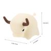 Housoutil Cow Night Lamp Soft Silicone LED Light Rechargeable Cute Animal Night Light with USB Cable for Girls Boys Nursery Room Bedroom Decor view 4