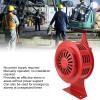 WOOXGEHM Hand Crank Siren Horn, 125dB Loud, Adjustable Volume Hand Crank Siren, Prevents Rusting, Waterproof Aluminum Alloy Manual Operated Siren Horn for Emergency(Red) view 3