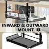 LIFEFAN Under Desk Cable Management Tray Cord Wire Shelf Organizer (Large) view 4