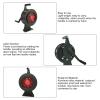 WOOXGEHM Hand Crank Siren Horn, 125dB Loud, Adjustable Volume Hand Crank Siren, Prevents Rusting, Waterproof Aluminum Alloy Manual Operated Siren Horn for Emergency(Green) view 3