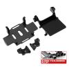 Aluminum Alloy Rear Shock Tower and ESC Bracket Assembly for RC Car AXIAL 1/24 SCX24 - Stable and Durable Upgrade Parts (Black) view 3