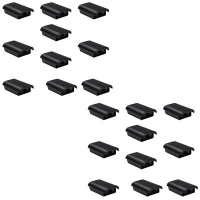 BudgetBundles US 10-20 Pcs Black AA Battery Back Cover Case Shell Pack for Xbox 360 Controller (Black,20 Pack)