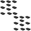 BudgetBundles US 10-20 Pcs Black AA Battery Back Cover Case Shell Pack for Xbox 360 Controller (Black,20 Pack) view 1