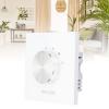 MUNEFE Volume Controller, Wall Stereo Volume Control Knob, Wall Mot Adjustment Backrod Music Tin Switch for Home Speakers view 4