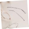 COOLHIYA 1pair Glasses Arm Replacement Metal and Eyeglasses Temples Easy to Install Crystal Design Compatible Frames for Repairing Sunglasses and Eyeglasses view 4