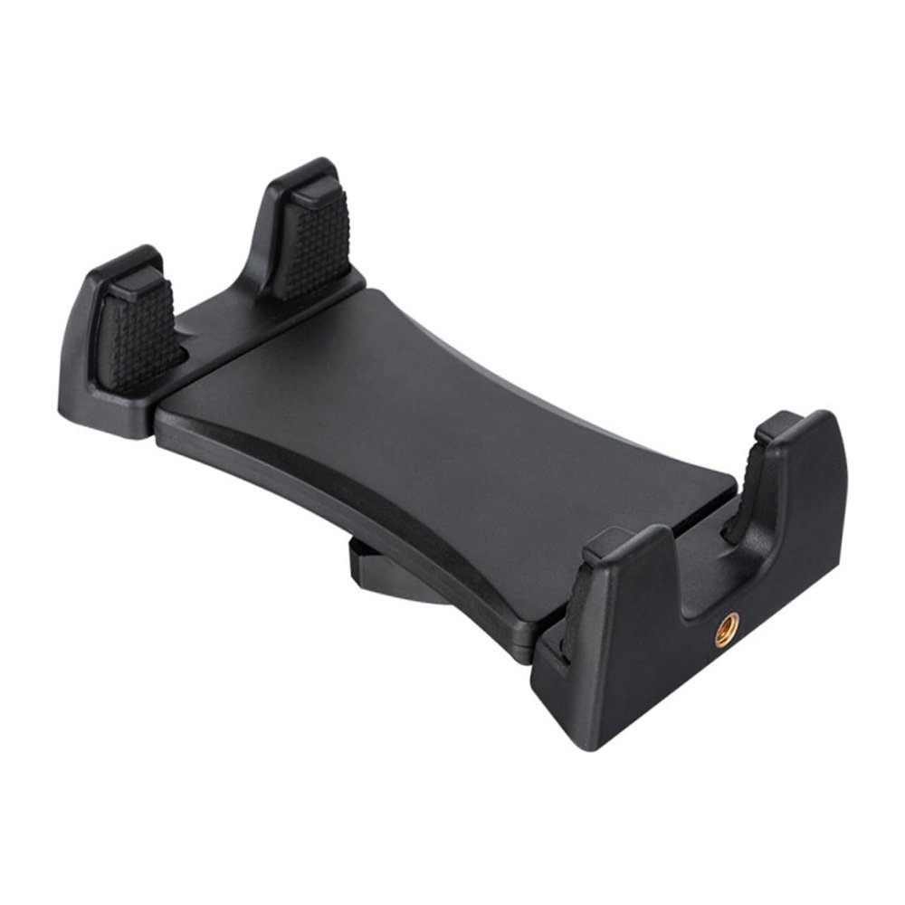 Angoily Rotating Tablet and Phone Tripod Adapter Clip Holder for Monopods Tripods and Multi-Functional Phone Stand for Outdoor Photography